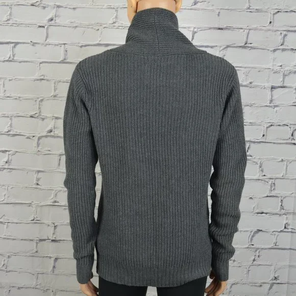 Mens All Saints Griffen Funnel Sweater size small